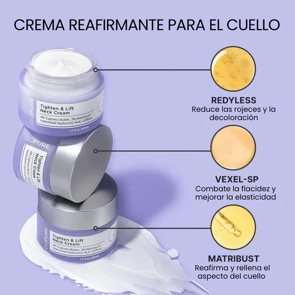 Crema Antienvejecimiento Para el Cuello y Escote