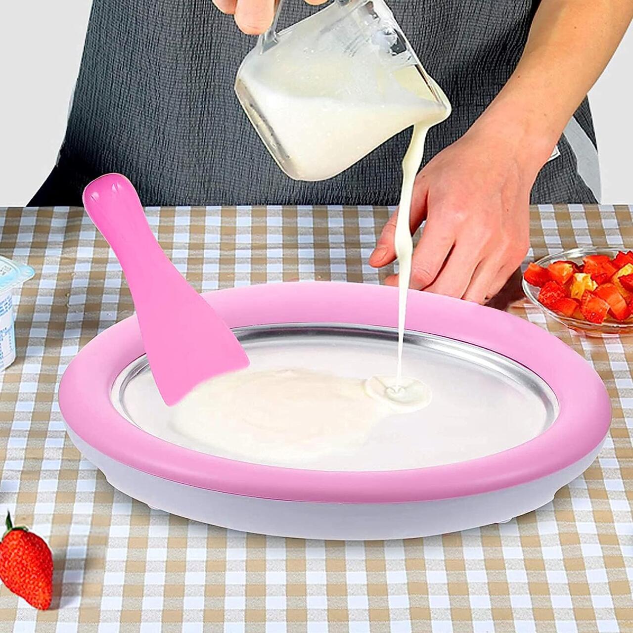 Plancha para Hacer Helado