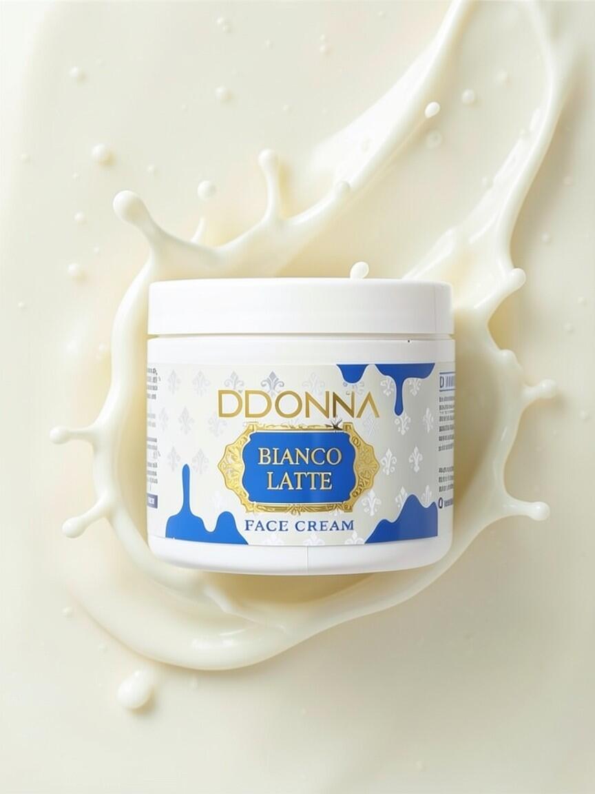 Face Cream Bianco Latte 110ml. D'donna