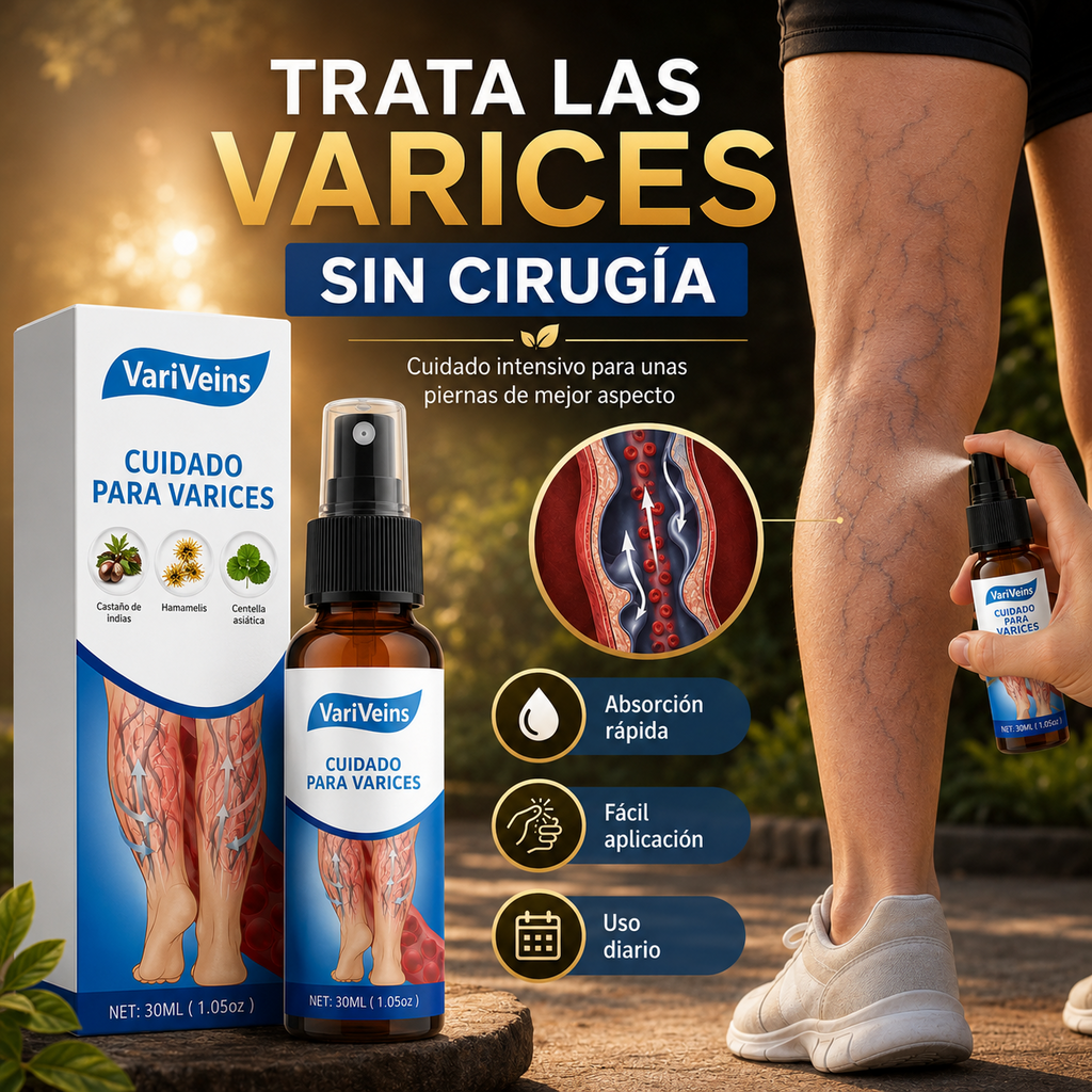 Spray para Varices