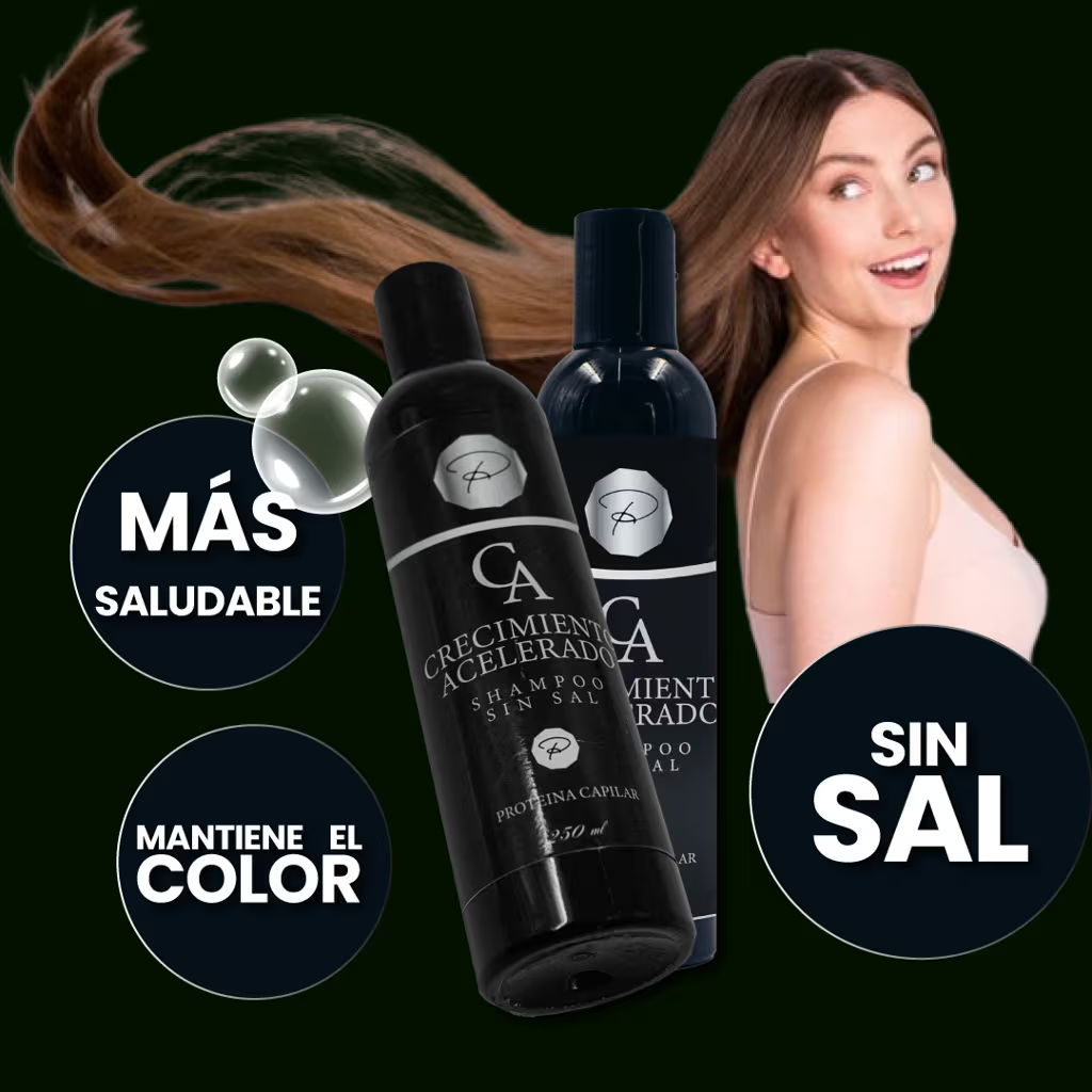 CHAMPÚ Crecimiento Acelerado – Fuerza y Volumen desde la Raíz