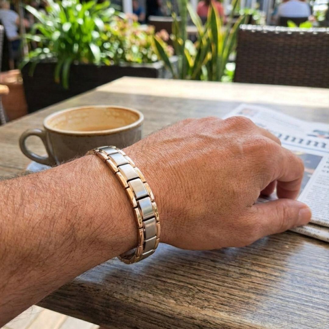 Brazalete de terapia magnética potenciador sexual y de energía