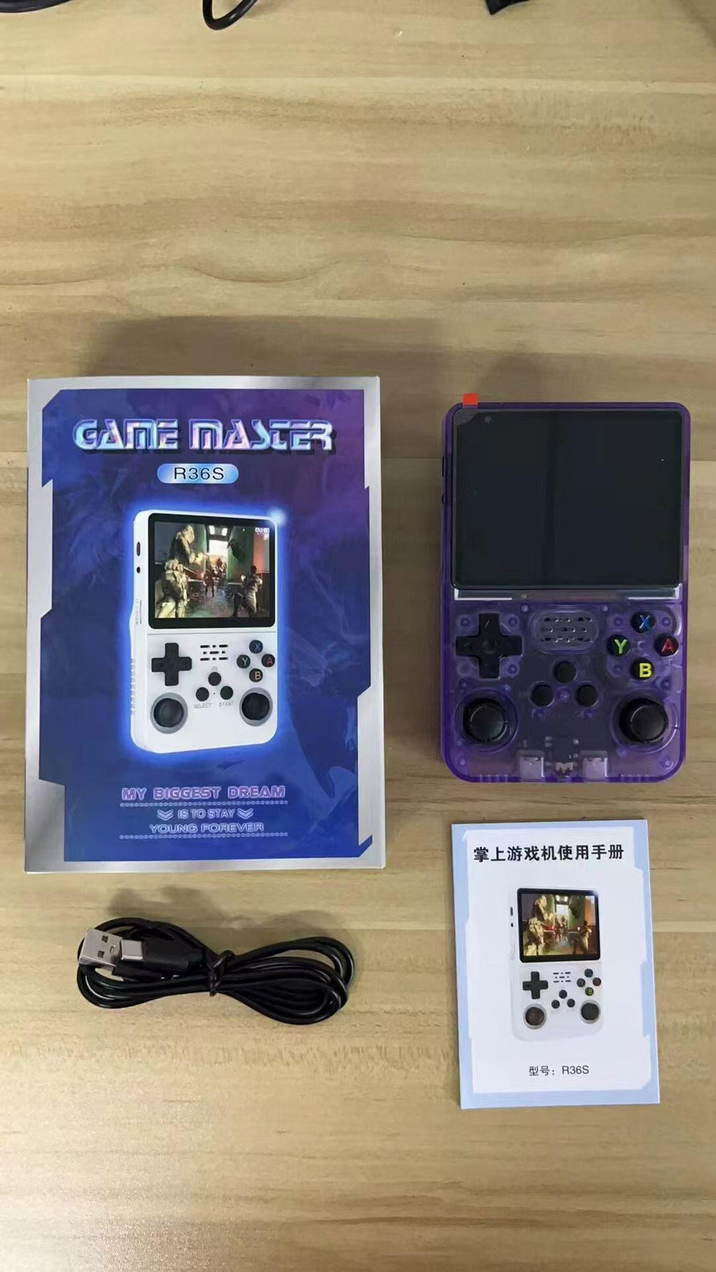 Consola R3S6, Juegos Retro y Reproductor de Vídeo - Compacta y Ligera