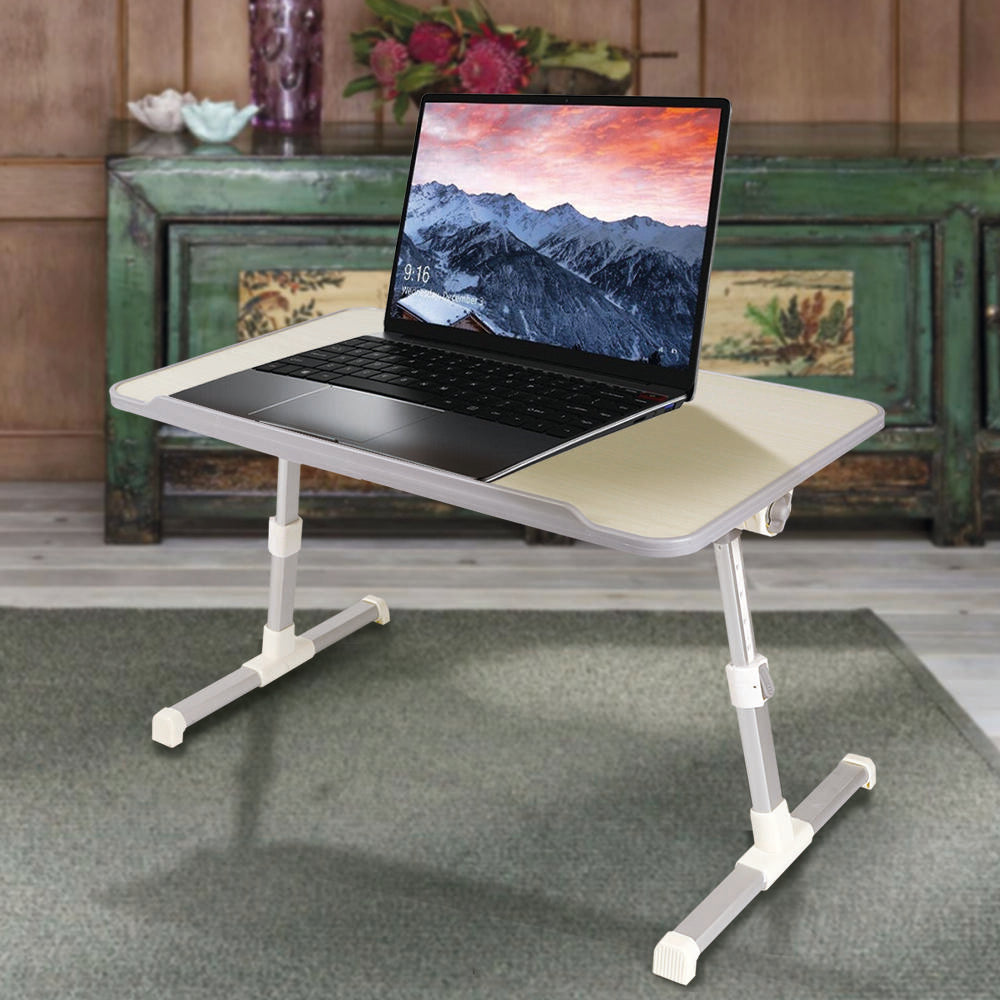 Mesa Plegable para Ordenadores Portatiles con Ventilador Usb Adaptable a Cama & Sofa