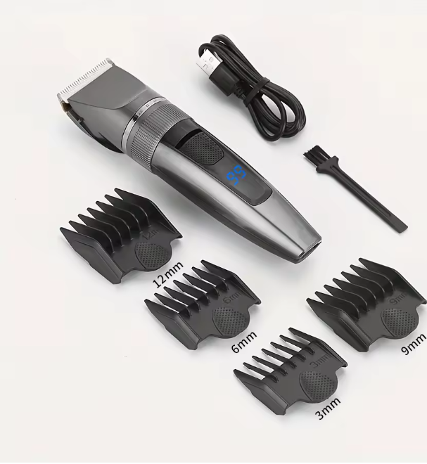 Maquinilla Cortapelo Profesional 1200 mAh – Potencia Inalámbrica para un Corte Perfecto