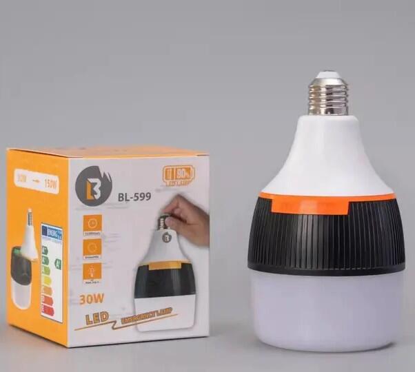 Bombilla Recargable Sensor de Mano y Agua