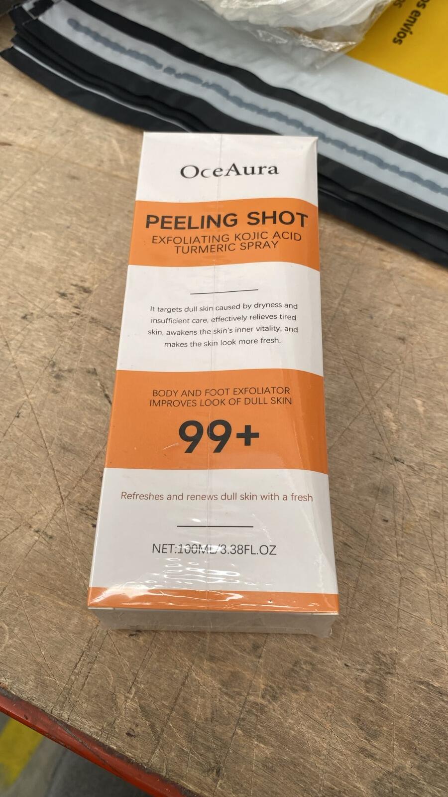 Spray exfoliante - Kojic + Turmeric