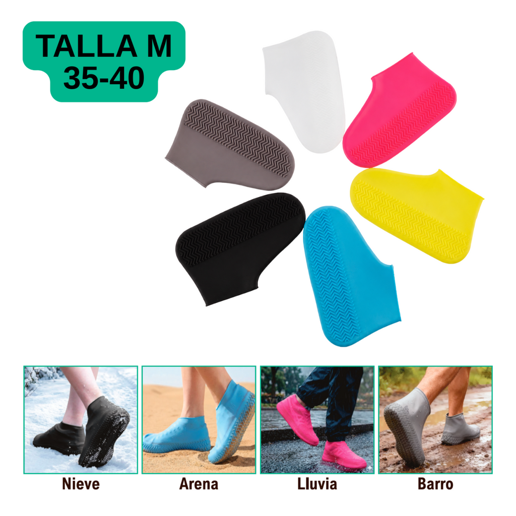 Cubrezapatos impermeables