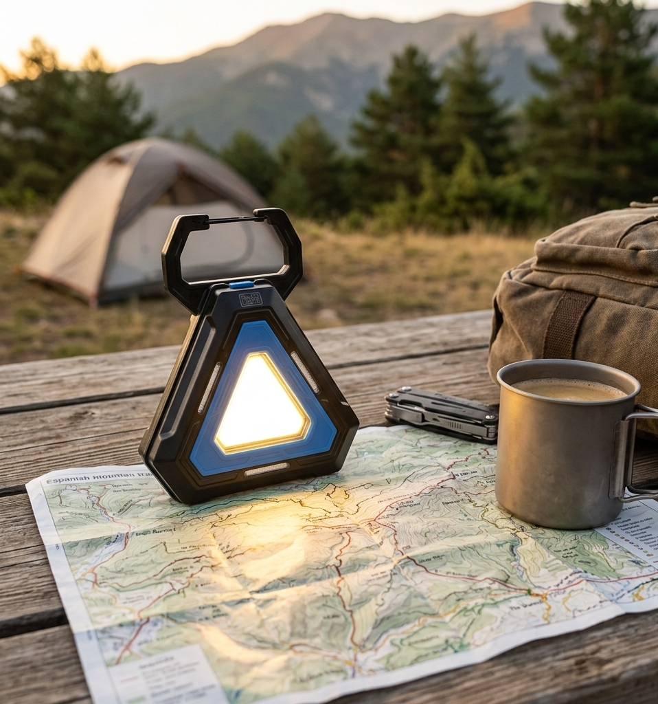 Lámpara triangular 36 LED COB