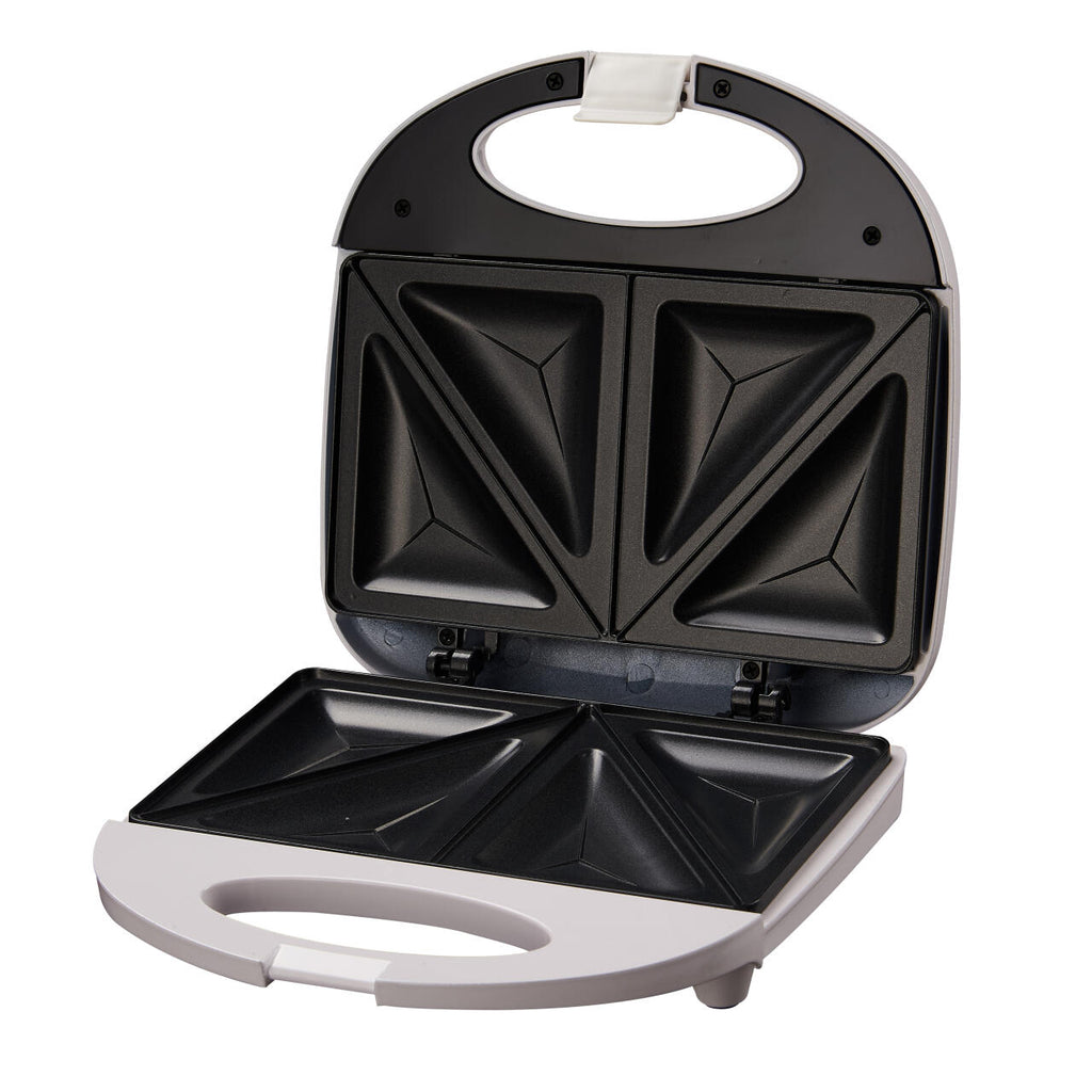 Sandwichera con Revestimiento Antiadherente 750W Capacidad para 2 Sándwiches Tacto Frío