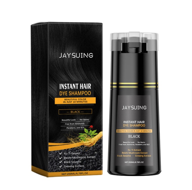 Champú Tinte Instantáneo para Cabello – Color Natural en Minutos