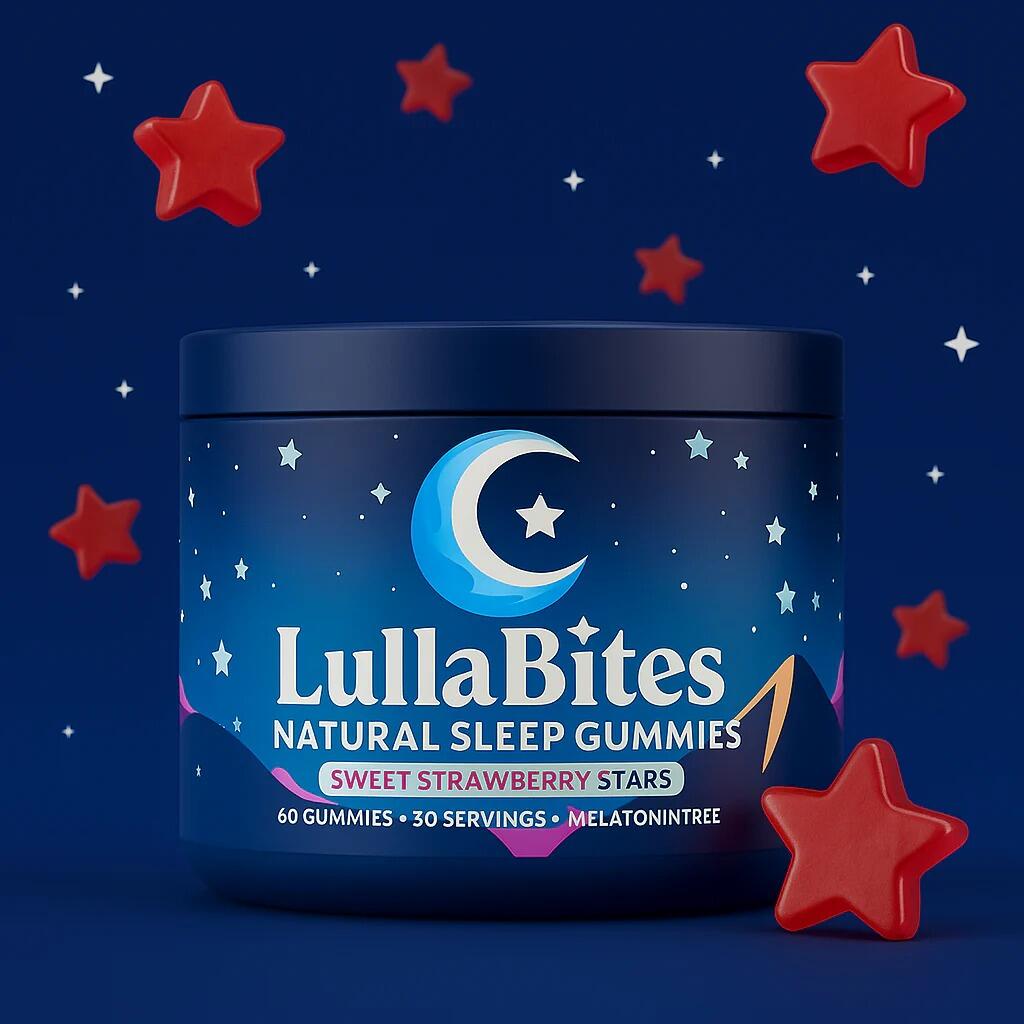 LullaBites – Gummies Naturales para tu Rutina Nocturna (60 unidades)