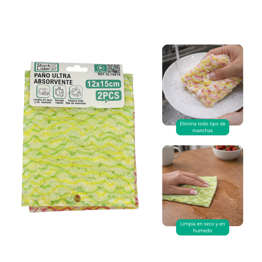 Paño ultra absorbente