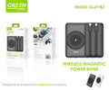 Batería externa magnética MagSafe de 10000 MAH, PD 22.5 W/Inalámbrico 15 W, Green Lyca GL69783