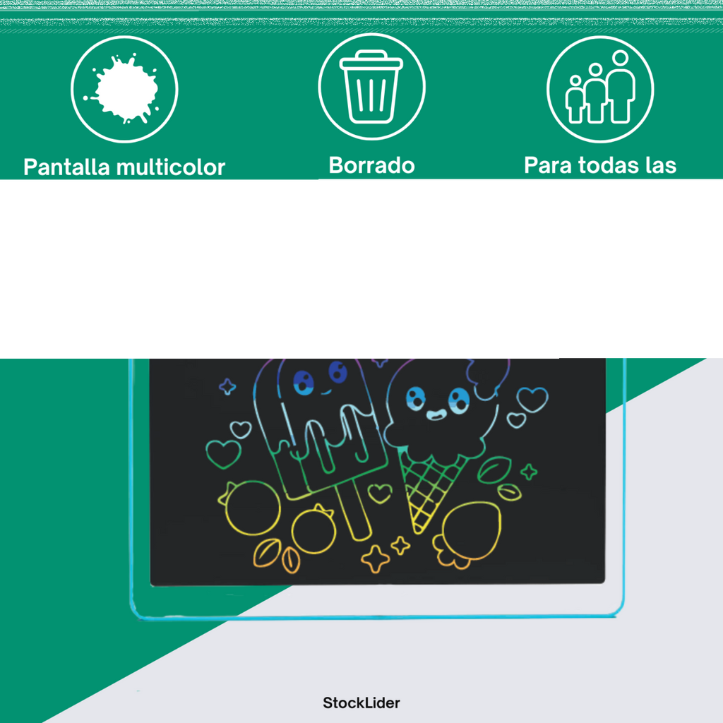 Pizarra mágica LCD 15 pulgadas
