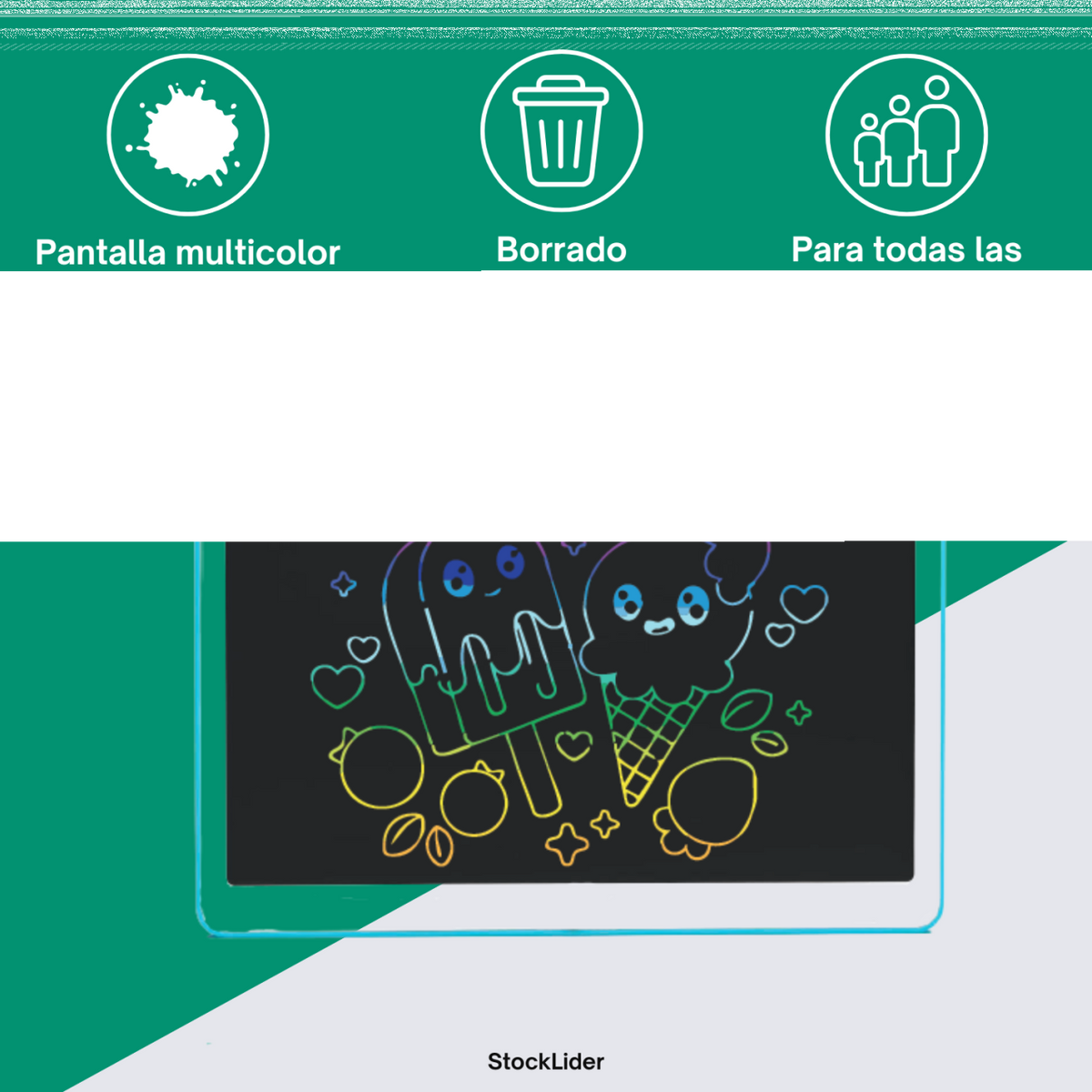 Pizarra mágica LCD 15 pulgadas
