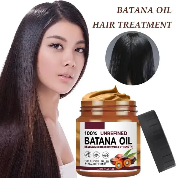 Mascarilla Capilar con Aceite de Batana – Hidratación Profunda, Fortalece y Revitaliza el Cabello, 120 ml