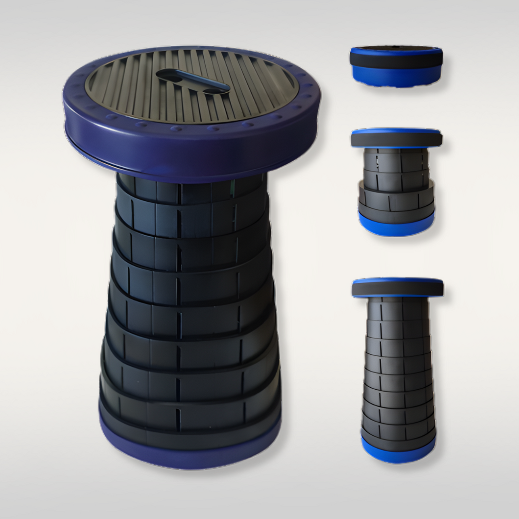 Taburete portátil plegable