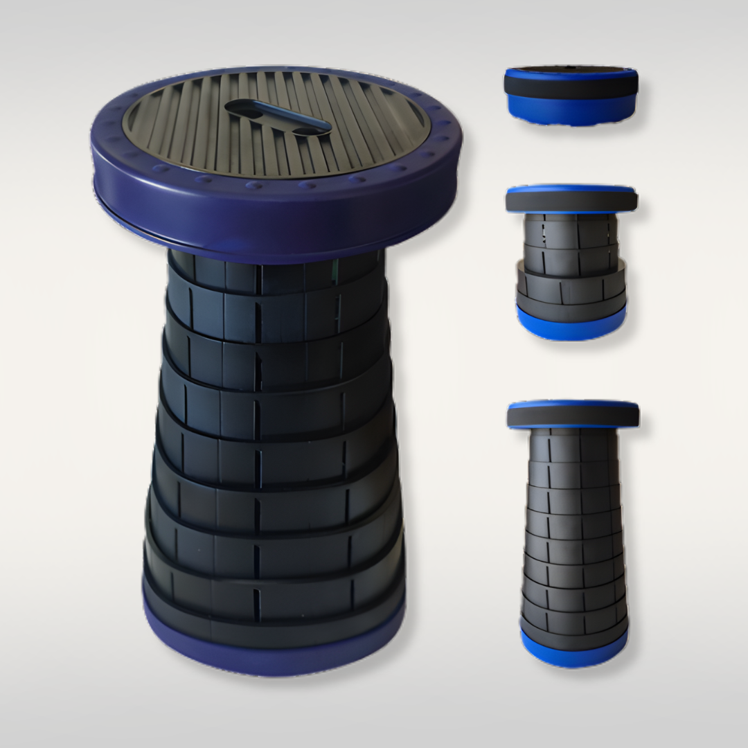 Taburete portátil plegable