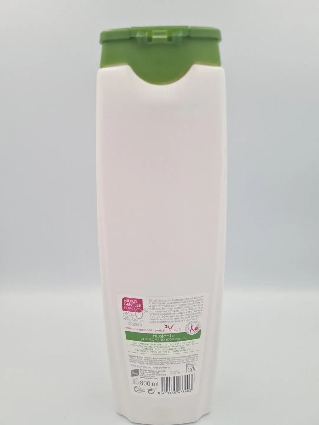 Gel de Baño y Ducha Relajante 800ml – Calma, Suavidad y Bienestar en Cada Gota