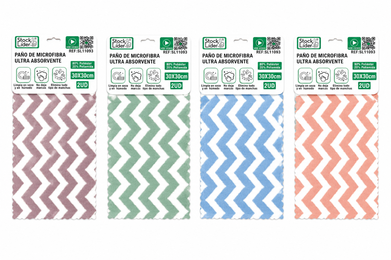 Paño de microfibra ultra absorbente