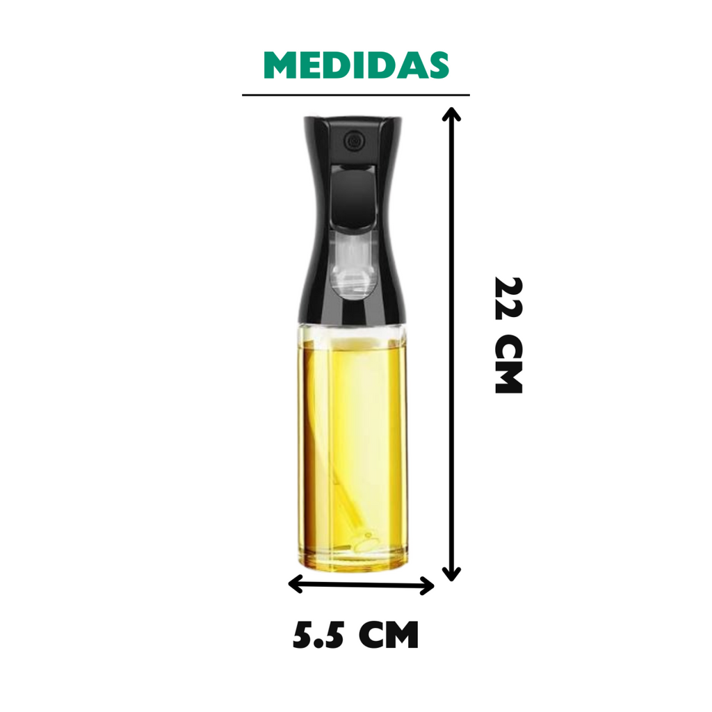 PACK Pulverizador de aceite y Bote aceite con brocha + caja
