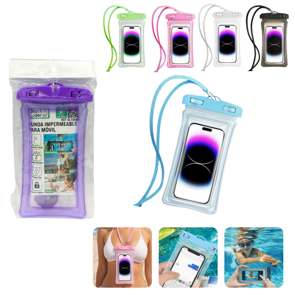 Funda impermeable para móvil