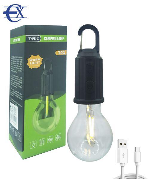 Bombilla Recargable Type-c