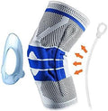 Rodilleras 1pcs tejido 3D con almohadilla