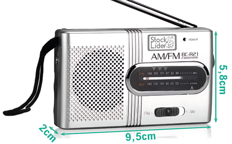 Radio AM-FM portátil