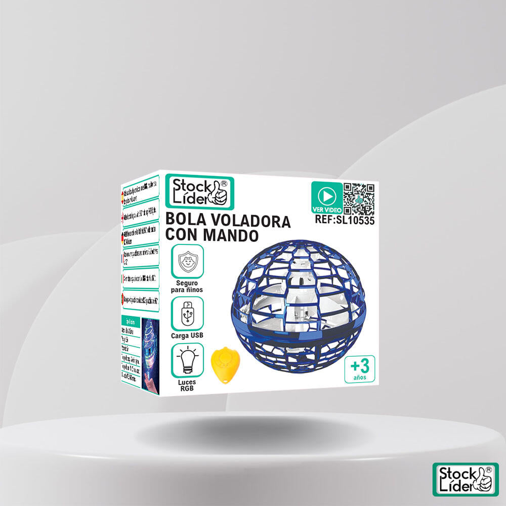 Bola voladora con mando