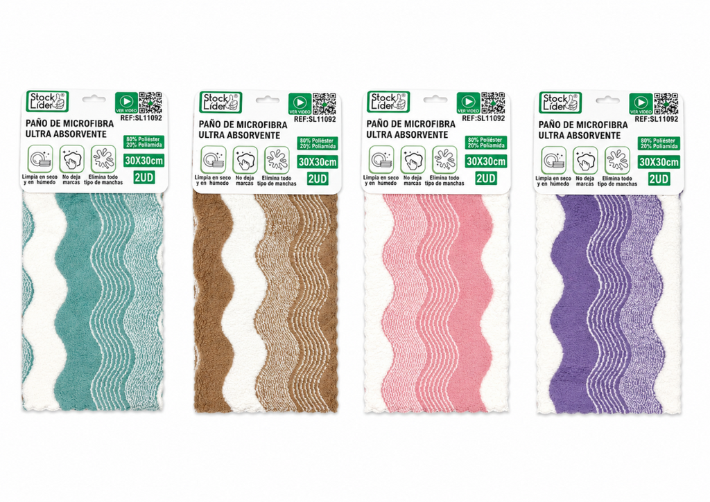 Paño de microfibra ultra absorbente