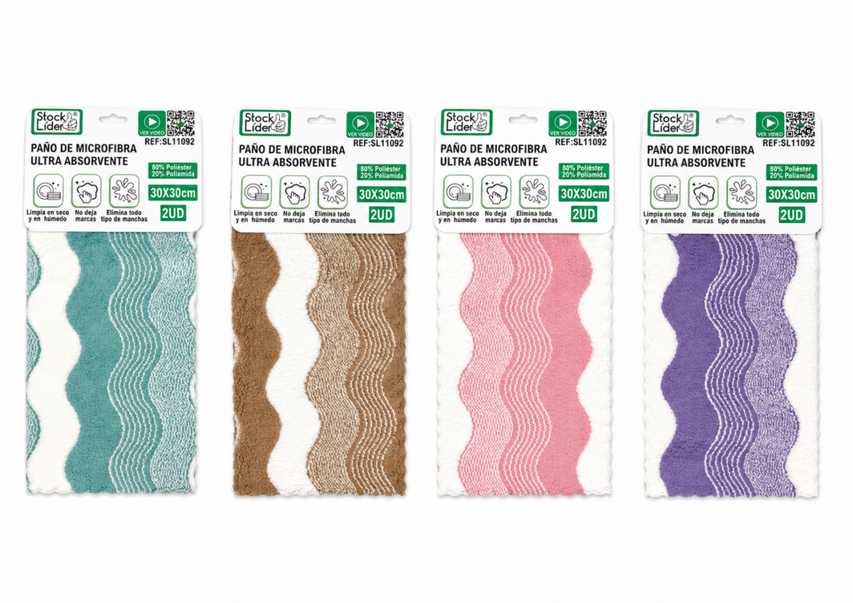 Paño de microfibra ultra absorbente