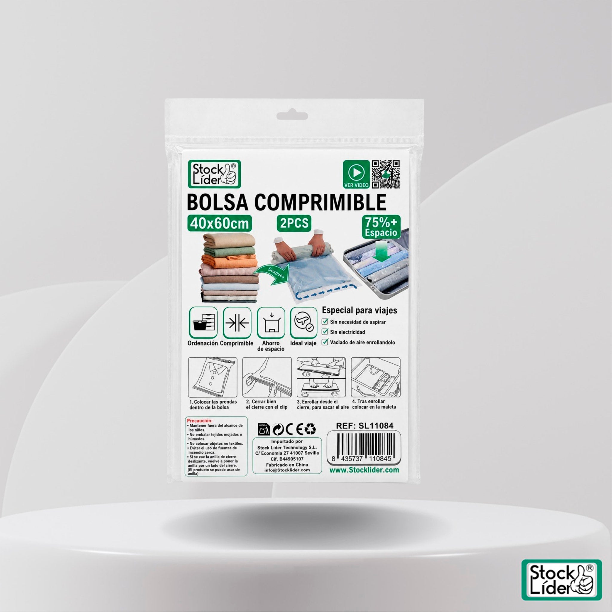 Bolsa Comprimible 40x60