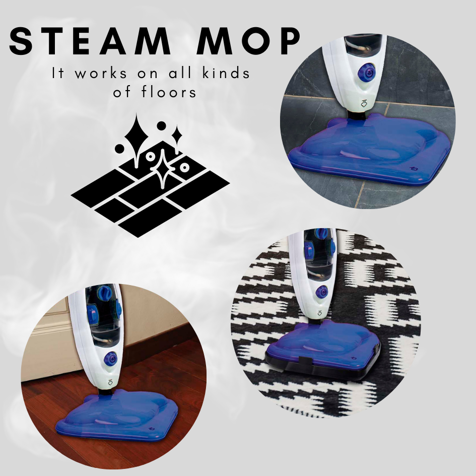 Mopa a vapor multifunción