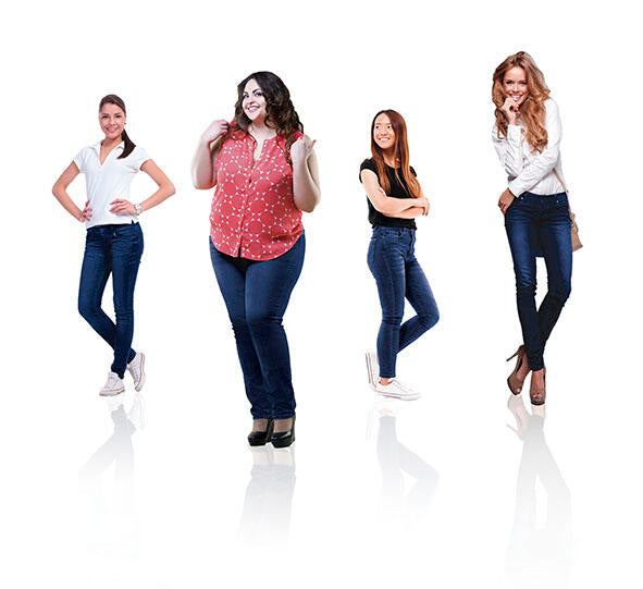 Leggings elásticos efecto jeans cómodos, versátiles y ajustables a cualquier silueta