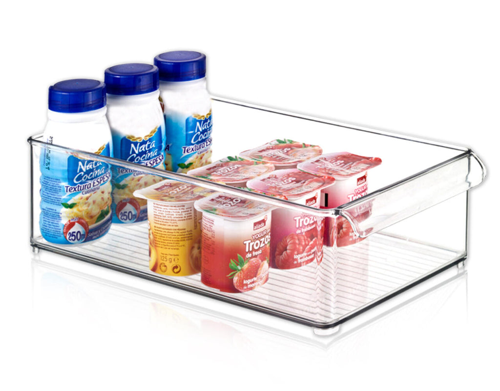 Organizador Frigorífico Transparente Almacenaje Nevera Ahorra Espacio para la Cocina