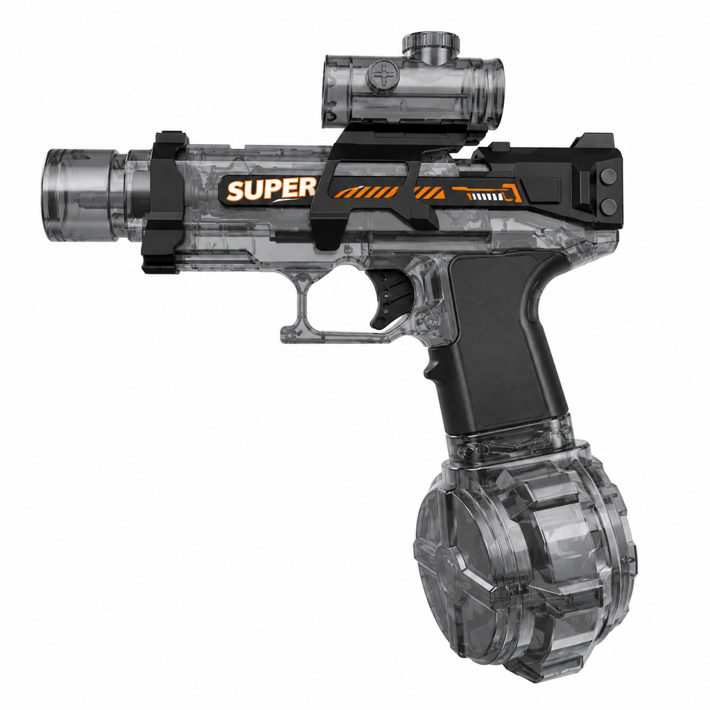 Pistola de agua con batería