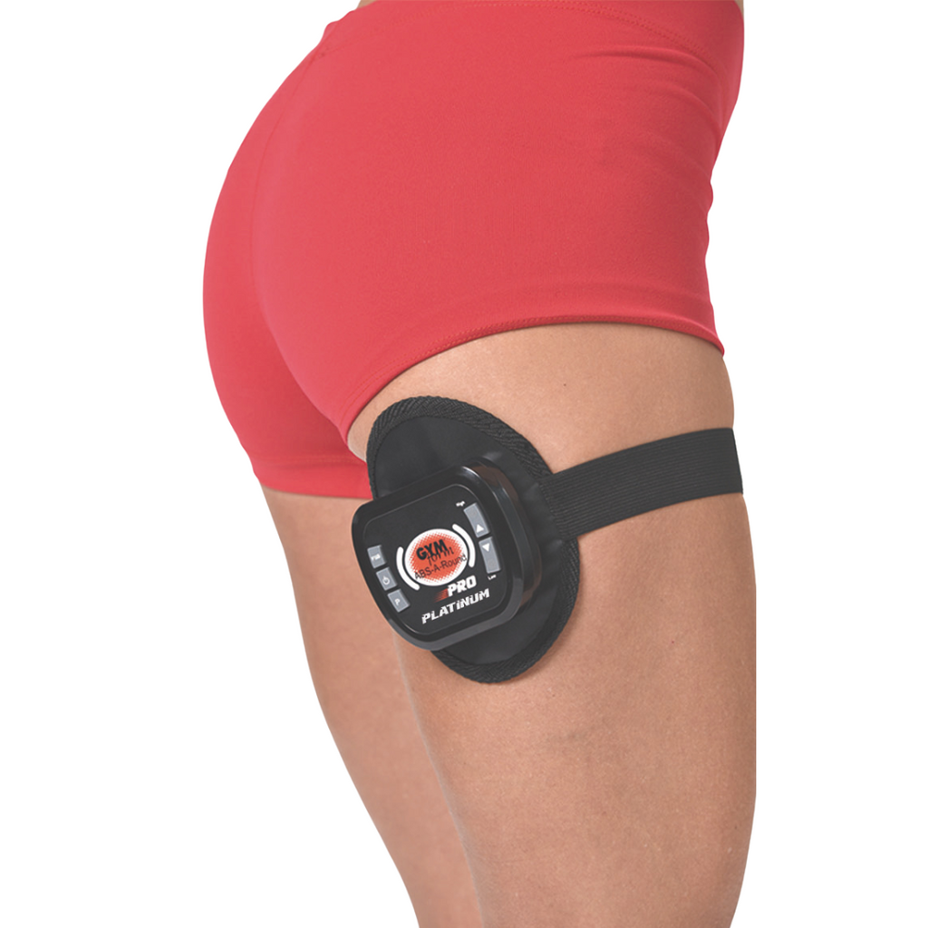 Cinturón de electroestimulación muscular EMS para entrenamiento integral de abdomen y zona lumbar.