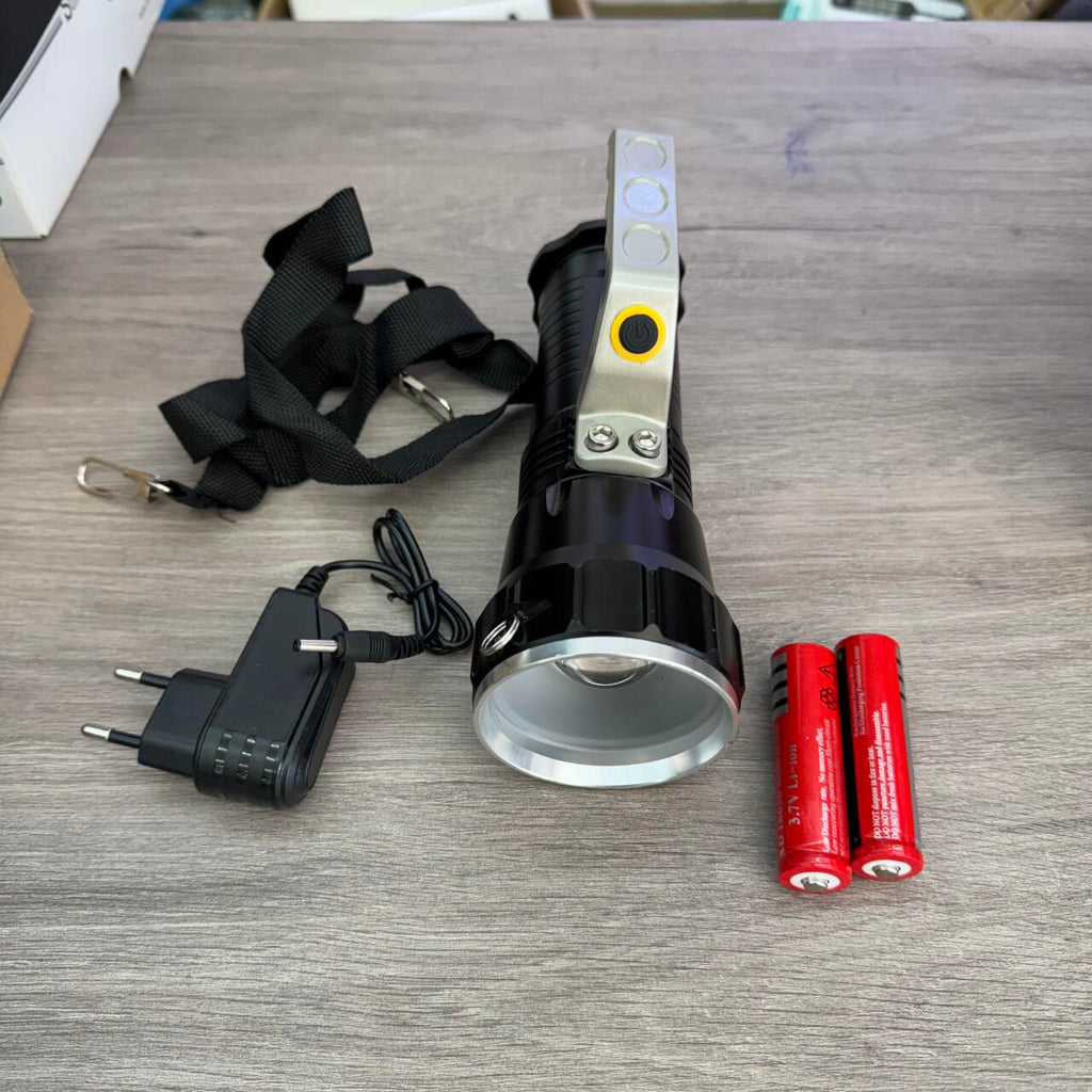 Linterna multifuncional ultra potente recargable
