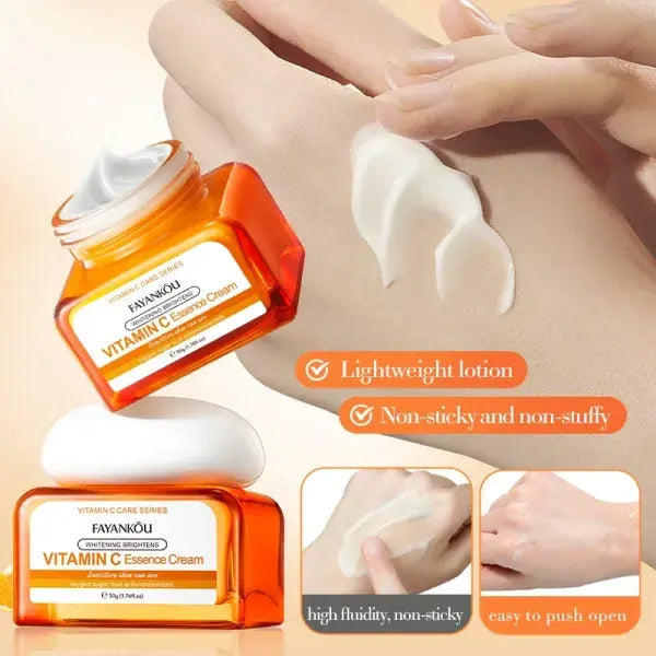 Crema Facial Blanqueadora e Iluminadora con Vitamina C (50g)