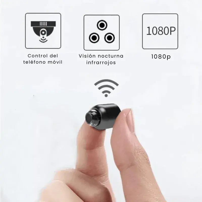 Mini Cámara WiFi 1080P HD USB