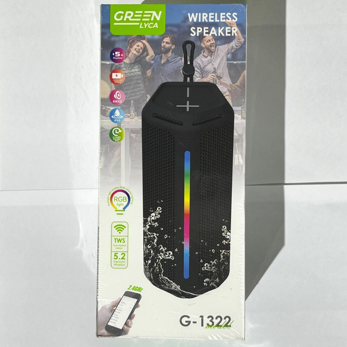 Altavoz Inalámbrico Portátil – Potencia, Estilo y Libertad de Sonido