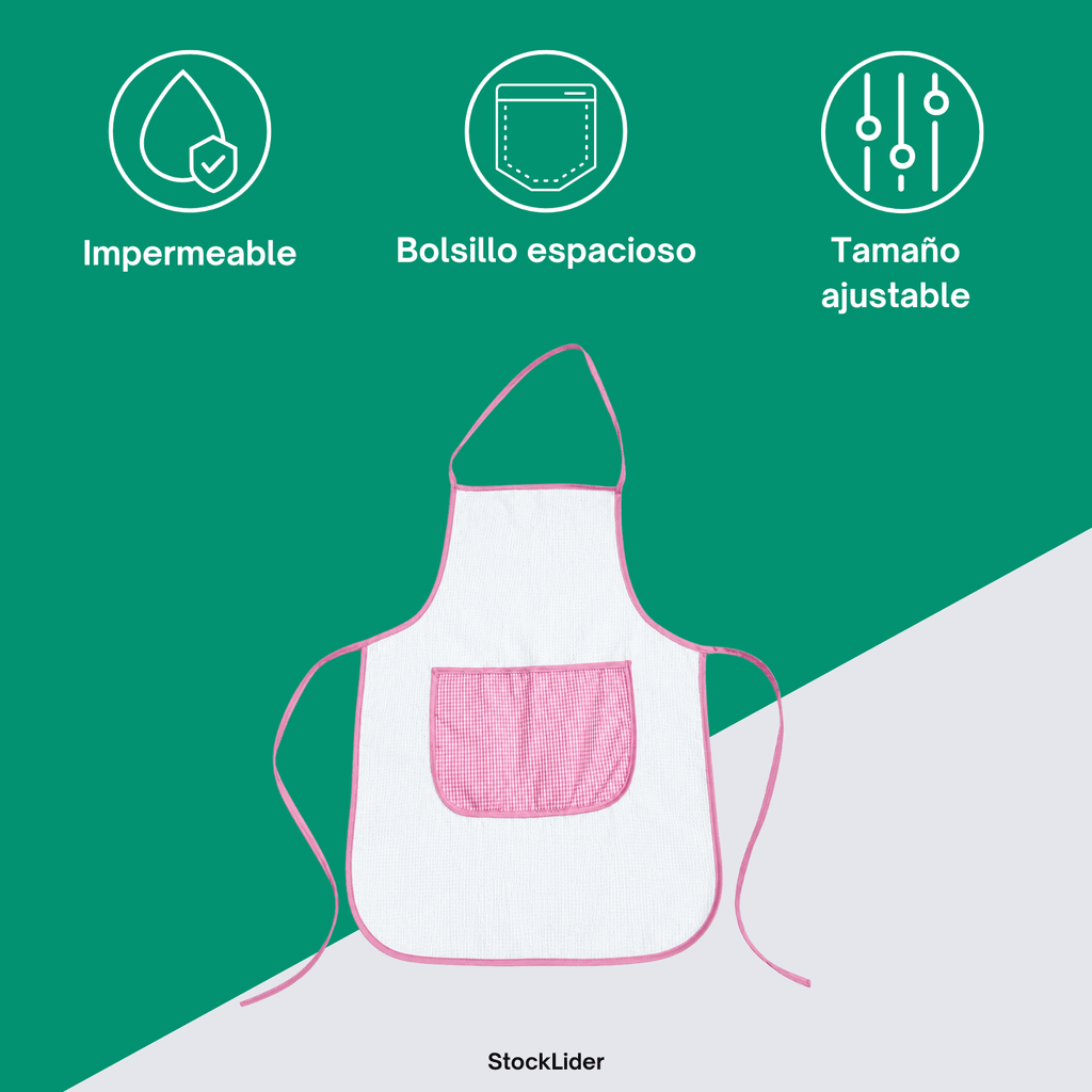 Delantal Impermeable Doble Capa