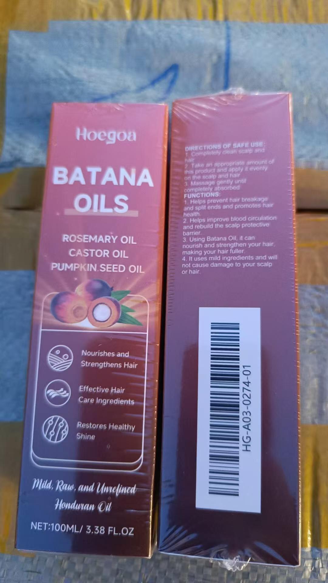 HOEGOA Aceite de Batana 100ml — Crecimiento Capilar Natural y Reparación Profunda