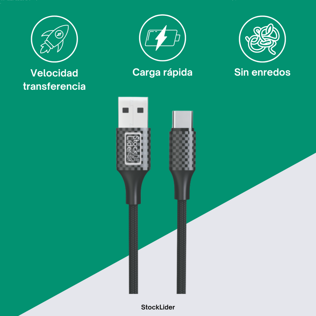 Cable de Carga Usb - Tipo C 1,5m