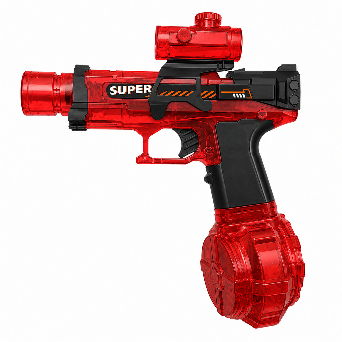 Pistola de agua con batería