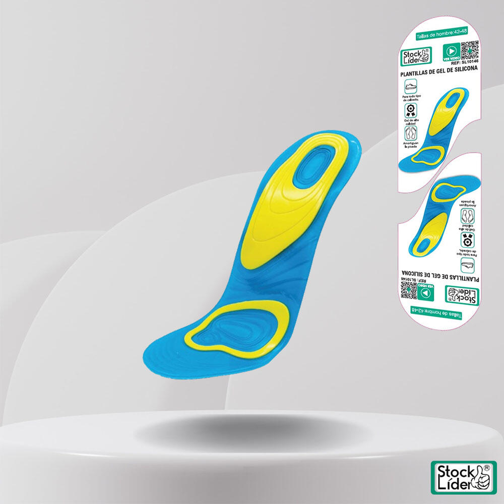 Plantilla gel hombre
