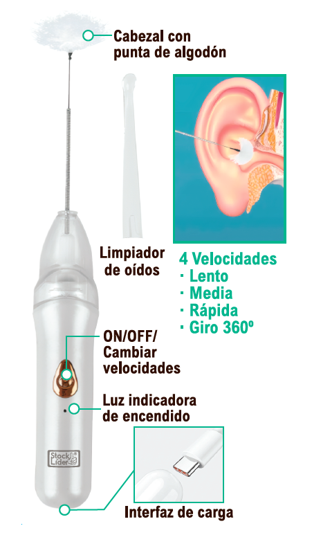 Limpiador de oídos