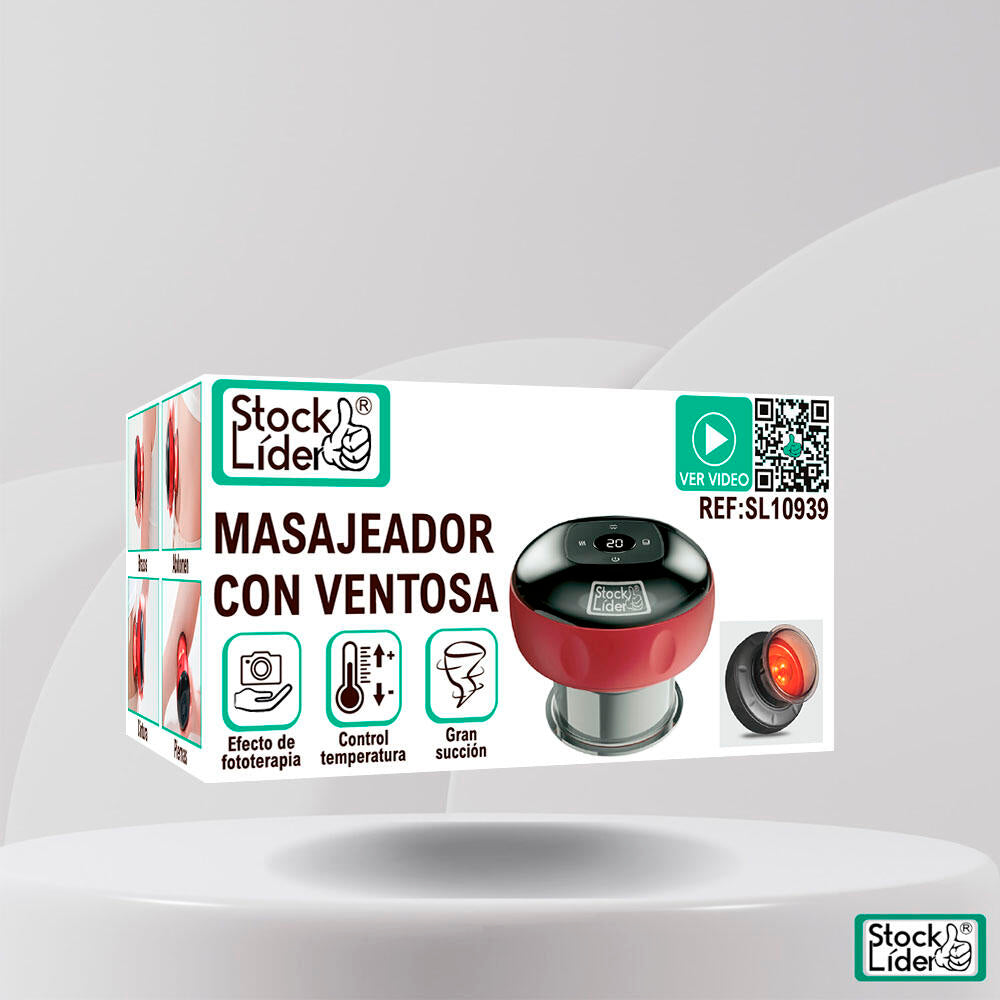 Masajeador con ventosa